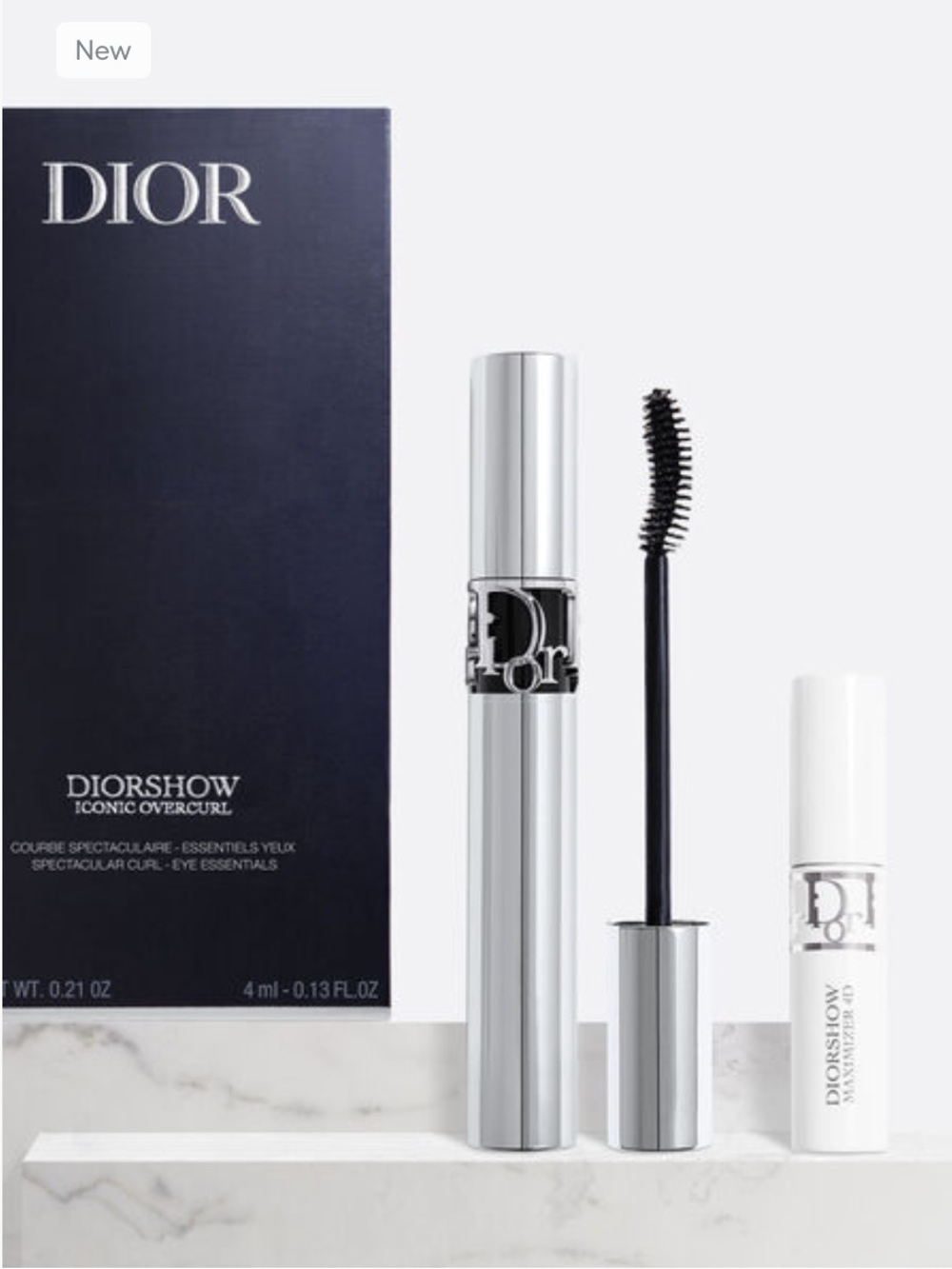 Dior Diorshow Iconic Overcurl Set Spectacular Curl Mascara and Lash Primer NWT
